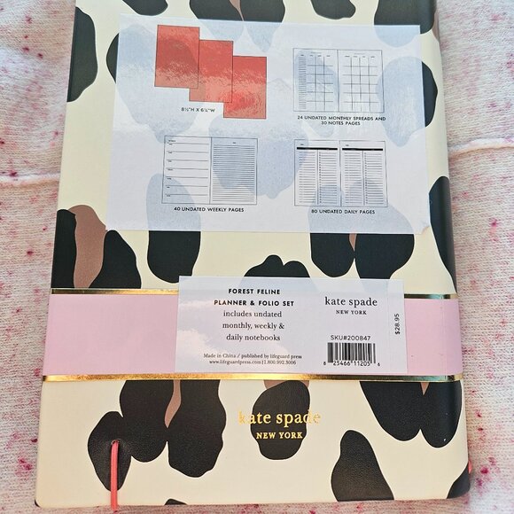 Kate Spade ♠️ Planner and Folio Set - Picture 2 of 7
